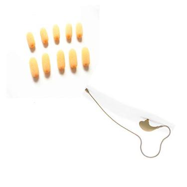 Imagem de LINHUIPAD 15 Pack Mini Lavalier (tiny!) Foam Cover Windscreen For Countryman E6 and other Headset Lapel Microphones (tiny)