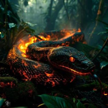 Imagem de Boitata e o Rastro Igneo - Amazart, 100x100