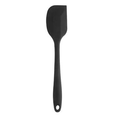 Imagem de Espátula Colher Silicone Reta Pão Duro Cozinha 27cm Cores - INGA