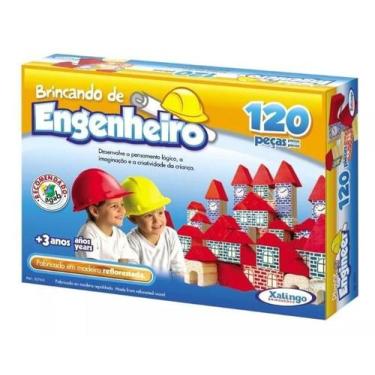 Imagem de Brincando de Engenheiro 120 Peças Xalingo