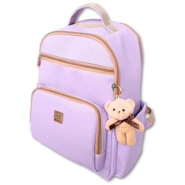 Imagem de Mochila Bolsa Maternidade Grande Bebe Enxoval Menino Menina - Miellu B