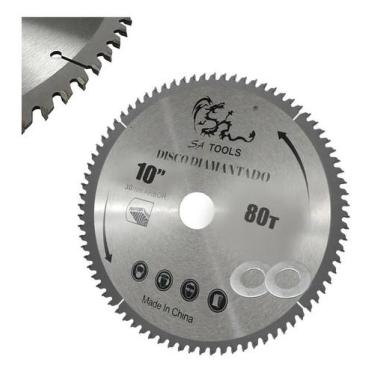 Imagem de Disco De Serra P/ Madeira E Mdf 10 Pol. 80 Dentes Sa Tools - Sa, Songl
