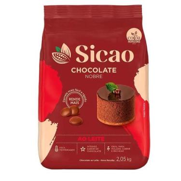 Imagem de Chocolate Nobre Ao Leite Gotas 2,05kg - Sicao