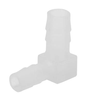 Imagem de 20 peças conectores de linha aérea de aquário 90 ° L cotovelo plástico bomba de ar conectores adaptador acessórios mangueira tanque de peixes conector junta