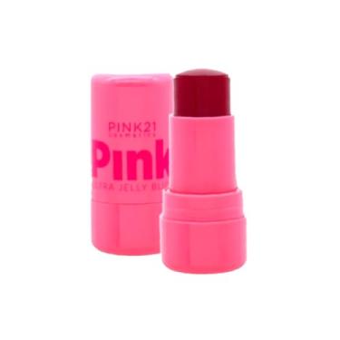 Imagem de Blush em Bastão Ultra Jelly Stick Pink 21 Make Up Natural (Cor 01)