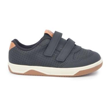 Imagem de Sapatênis Infantil Molekinho Masculino Fechamento com tiras autocolant