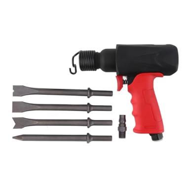 Imagem de Air Hammer Kit Impacto Pneumático Ferramenta de Cinzel Pneumática 4500bpm 41mm Pistão Pistão 1/4 em porta de entrada PT 3/8 polegada de entrada para reparos de corpo de corte de
