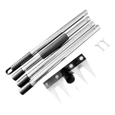 Imagem de FashionCha Capinador Manual de Jardinagem, Capinador Multifuncional de Alto Desempenho E Removível, Ferramenta de Remoção de Ervas Daninhas para Jardim E, 5 Dicas