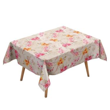Imagem de Toalha de Mesa Térmica Orquídea 1,80x1,40m PVC | Idealiza