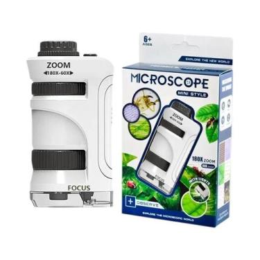 Imagem de Microscópio Portátil Portátil Para Crianças, Equipamento De Experiment