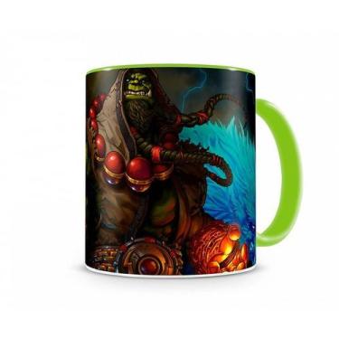 Imagem de Caneca World Of Warcraft Thrall I Verde (ATG4500) - Geek Premiere