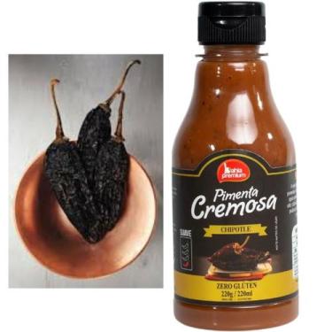 Imagem de Molho Pimenta Cremosa Ervas Finas Gourmet Picância Intensa 200ml Bahia