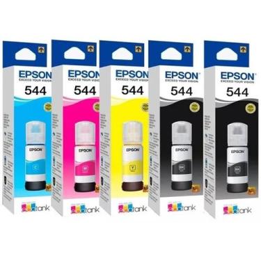 Imagem de 5x Tinta Original Epson L3250 T544