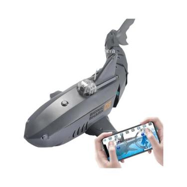 Imagem de Submarino Elétrico RC Para Meninos Com Câmera 30W HD Brinquedo De Cont