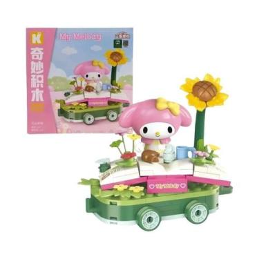 Imagem de Brinquedos De Blocos De Montar Para Meninas, Série Sanrio Kuromi My Me