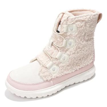 Imagem de Project Cloud Botas De Neve Femininas - Palmilha De Espuma De Memória Impermeável De Camurça Genuína E Botas De Neve De Inverno Antiderrapantes Para Calçados Femininos - Sapatos Para Atividades Ao A