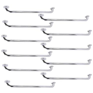 Imagem de Alça De Apoio 70cm Suporte Anti Queda Kit 12 Uni Evita Acidente Gestan