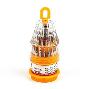 Imagem de Kit 31-Em-1 Jogo De Chaves Manutenção De Celulares Te-6036A