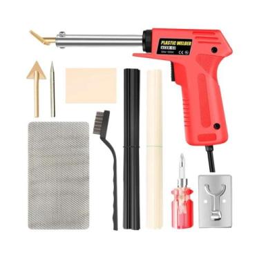 Imagem de Kit De Reparação De Para-choque De Carro 2 Em 1 Com Soldador De Plásti