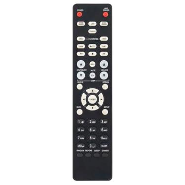 Imagem de Controle remoto de substituição para televisão RC-1224 compatível com Denon DNP800NE, DNP-800NE, DNP-800 BL, DNP-800, SOHIF566, SOHIF565, DNP800, DNP-800 PS Leitor de áudio de rede de alta resolução
