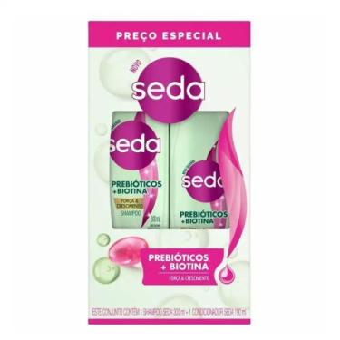 Imagem de Shampoo+Condicionador Prebiótico+Biotna Seda 490ML