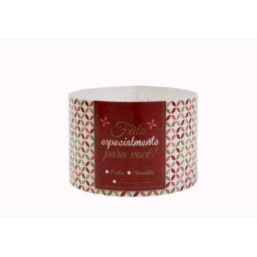 Imagem de 4un Cintas Para Panetone 400 e 500g Decorativas