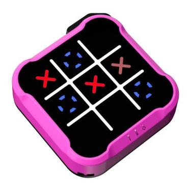 Imagem de Jogo: Tabuleiro de quebra-cabeça elétrico portátil Tic Tac Toe Bolt Ba