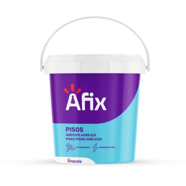 Imagem de Cola Piso Vinílico Laminado Madeira 4kg Adesivo Acrílico Afix Artecola