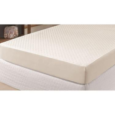 Imagem de Capa Protetora Impermeável De Colchão Saia Box Padrão Palha