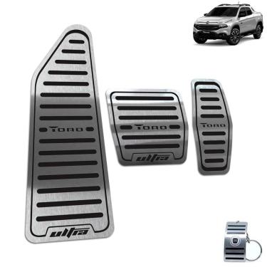 Imagem de Descanso + Pedaleira Aut Fiat Toro Ultra 2016 A 2021 Preto