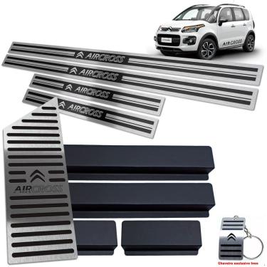 Imagem de Soleira e Descanso Aircross 2011 a 2016 Preto Alto Relevo