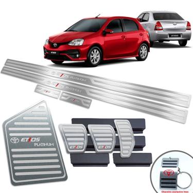 Imagem de Descanso Pedaleira Manual Soleira Etios Platinum 2014 19