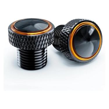 Imagem de BYYINGSUS Parafusos de parafuso de plugue de furo de espelho retrovisor de motocicleta CNC compatíveis com B&enelli 502C 752S TRK 702 X 502X 251 Leoncino 500 TNT 125 (novo-laranja)