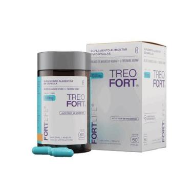 Imagem de Treofort 500mg Treonato de Magnésio com 60 Cápsulas - FortLife - FortL