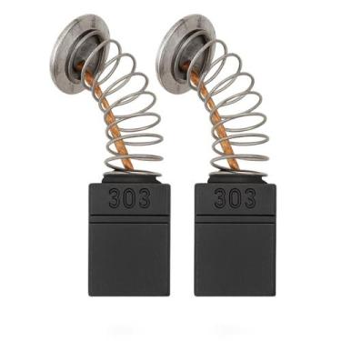 Imagem de 01 par escovas carvao cb 303 serra marmore makita 4100nh