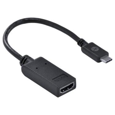 Imagem de Adaptador Usb Tipo C X Hdmi 4k 20cm - Achdmi-20 - VINIK