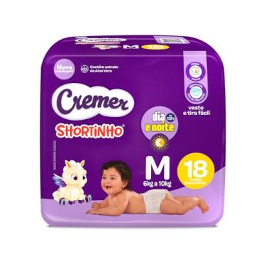 Imagem de Fralda Cremer Shortinho Jumbinho M 18 Unidades