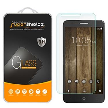 Imagem de Supershieldz (Pacote com 2) Projetado para Alcatel Fierce 4 e Alcatel Pop 4 Plus, protetor de tela de vidro temperado, antiarranhões, sem bolhas