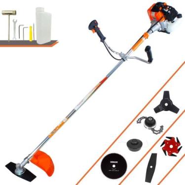 Imagem de Roçadeira Aparador de Grama Vulcan VR430S À Gasolina 2T 43cc 1,7HP 10.