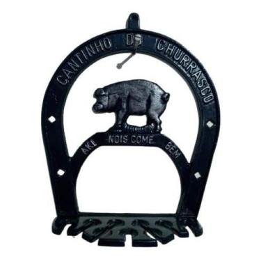 Imagem de Porta Espetos Em Aluminio Cantinho Do Churrasco - Funditex