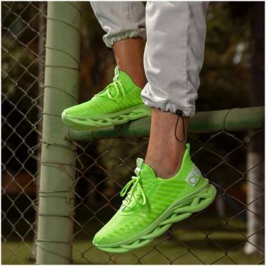 Imagem de Tênis Masculino Feminino Jaguar Esportivo Academia Treino Leve Confort