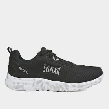 Imagem de Tênis Everlast Racer II, Preto, Cinza, 39
