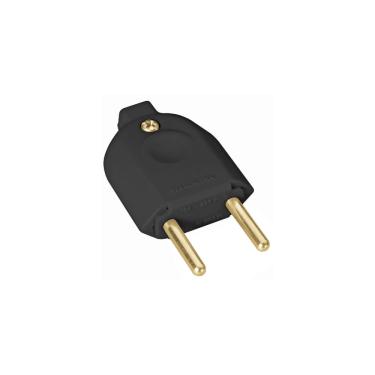 Imagem de Plugue Macho 2P 10 A 250 V Tramontina Preto