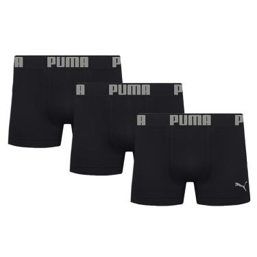 Imagem de Kit 3 Cuecas Boxer Puma Sem Costura Masculino