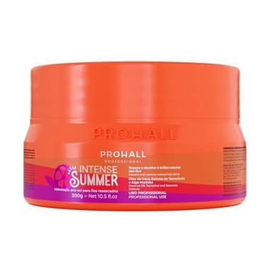 Imagem de Máscara de Cabelo Intense Summer Prohall - Hidratação Profunda, Efeito Desmaia Cabelo e Brilho Sedoso - Tratamento Capilar 300g