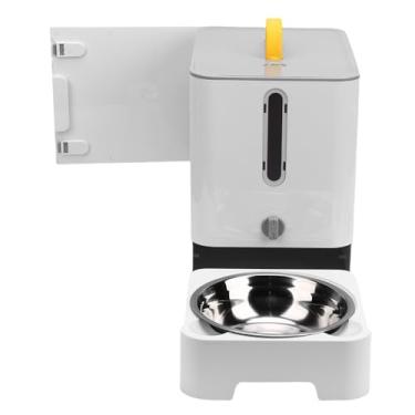Imagem de GLOGLOW Distribuidor Automático de Comida para Cães e Gatos, Alimentador Cronometrado de Grande Capacidade de Plástico Com Armazenamento para Cuidados Com Animais de Estimação Em Casa de Viagem