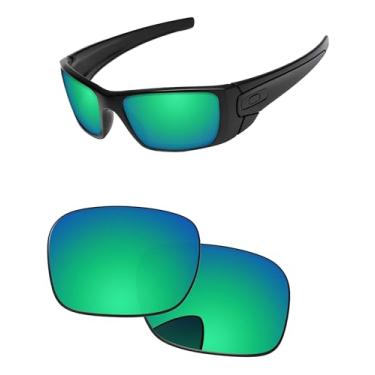 Imagem de PapaViva Lentes de substituição para óculos de sol Oakley Fuel Cell OO9096 60 mm, Verde esmeralda, Fuel Cell