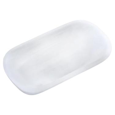 Imagem de Generic Prato de carregamento de selenita, recipiente de suporte, bandeja decorativa para joias, exibição de perfume, aniversário, fazenda, natal