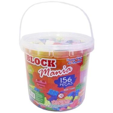 Imagem de Blocos De Montar No Balde - Block Mania