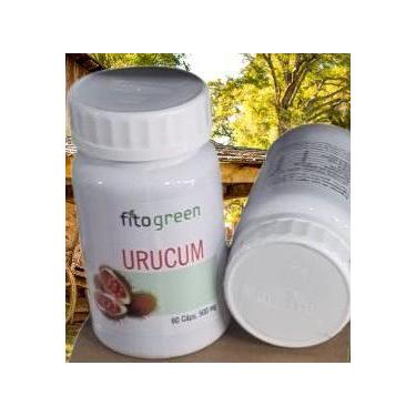 Imagem de 3 x URUCUM FITOGREEN  60 cápsulas de 500 mg cada total 180 capsulas